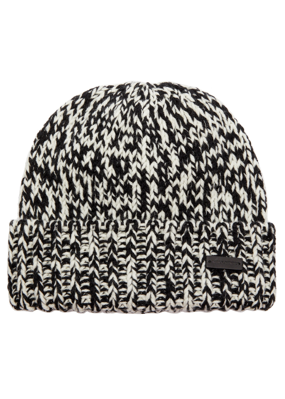 【関税&送料込み】Saint Laurent Wool Beanie SAINT LAURENT Wool beanie | Harvey Nichols