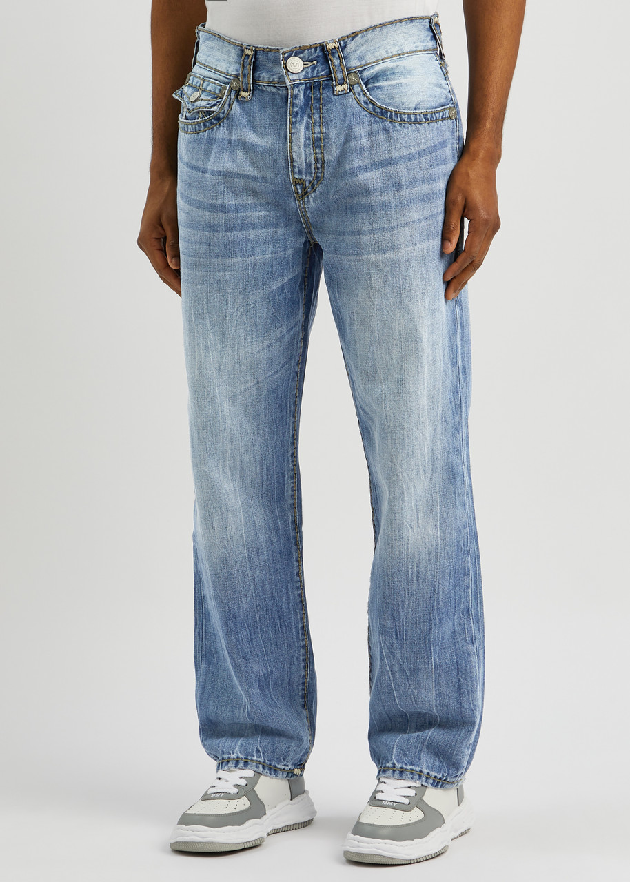 TRUE RELIGION Bobby Super T straight-leg jeans | Harvey Nichols