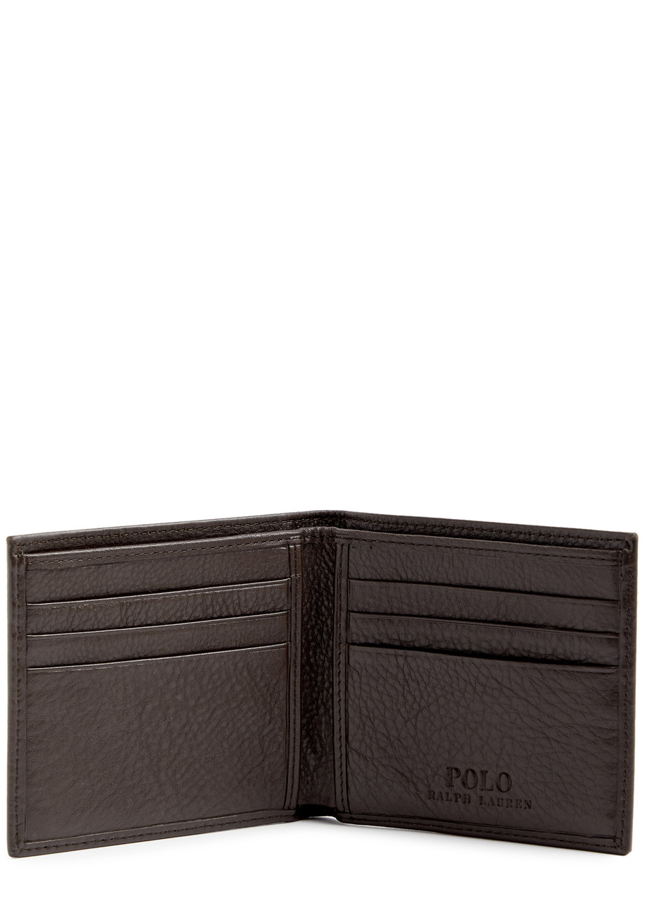 POLO RALPH LAUREN Logo leather wallet Harvey Nichols