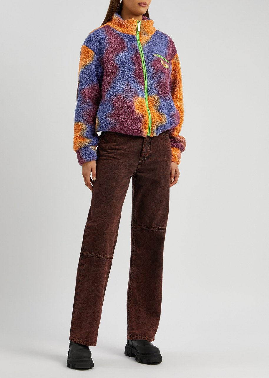 HELMSTEDT Safiya tie-dye fleece jacket | Harvey Nichols