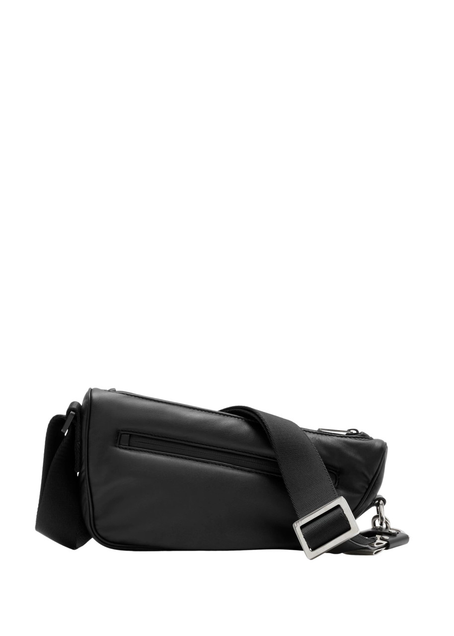 BURBERRY シルトロコトトハック 8098118A1189 BLACK BURBERRY Shield crossbody bag | Harvey Nichols