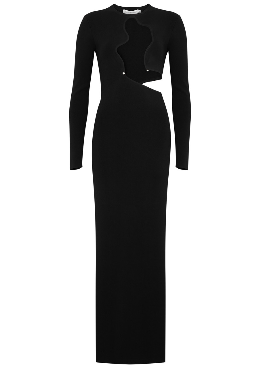 CHRISTOPHER ESBER Salacia cut-out ribbed maxi dress | Harvey Nichols