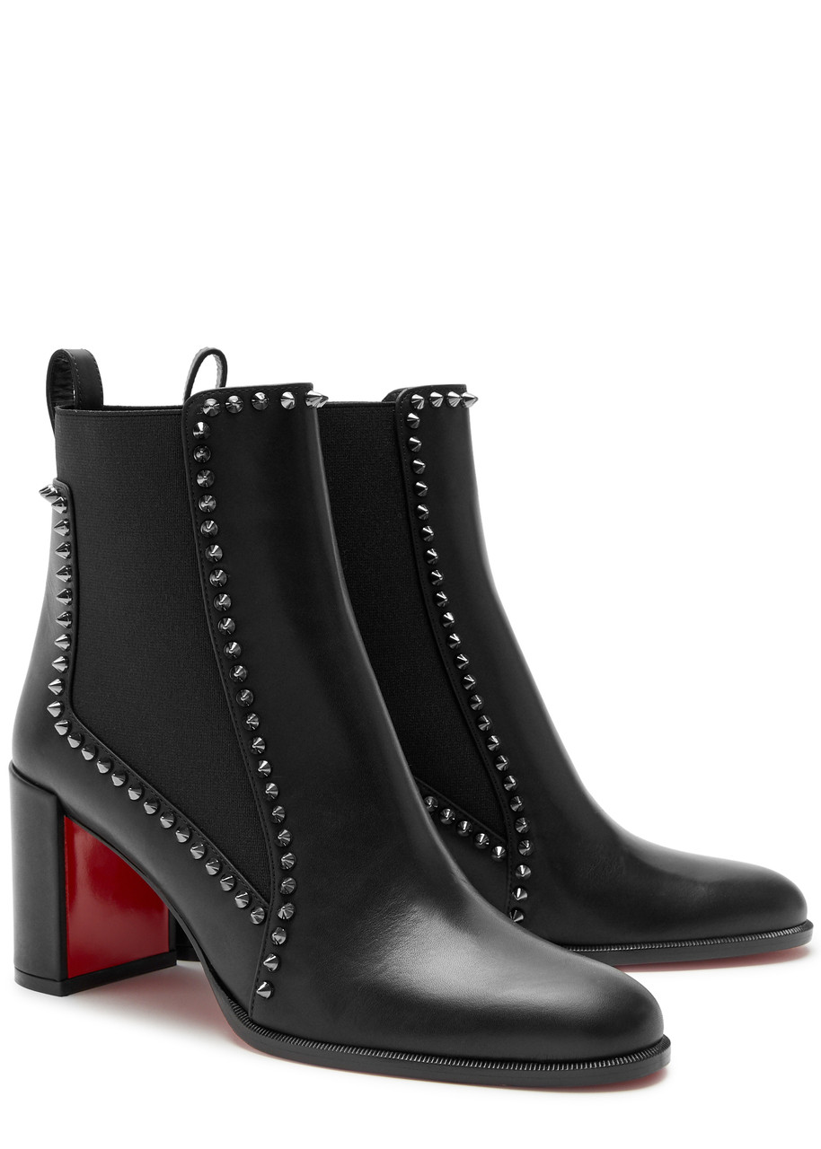 CHRISTIAN LOUBOUTIN Out Line Spikes 70 leather ankle boots | Harvey Nichols