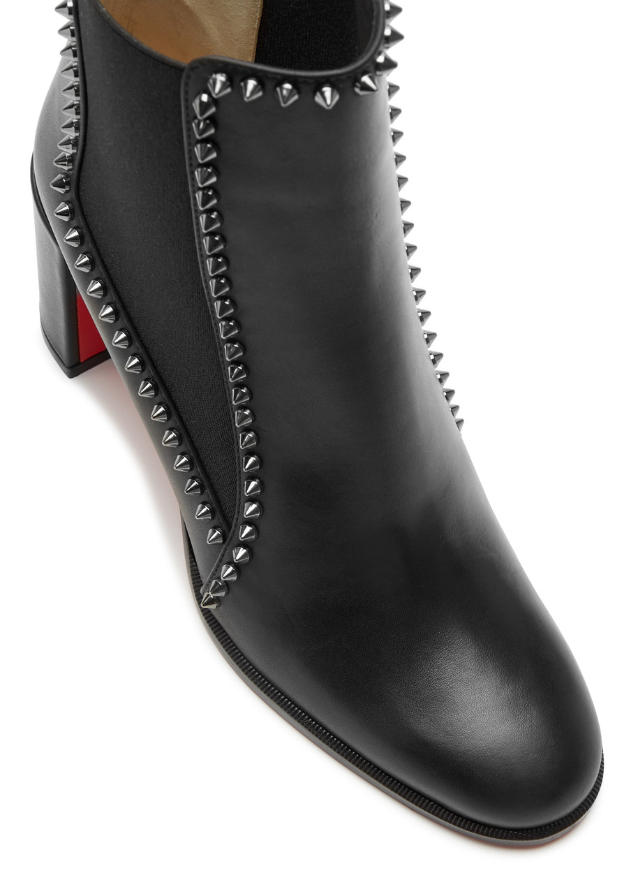 CHRISTIAN LOUBOUTIN Out Line Spikes 70 leather ankle boots | Harvey Nichols