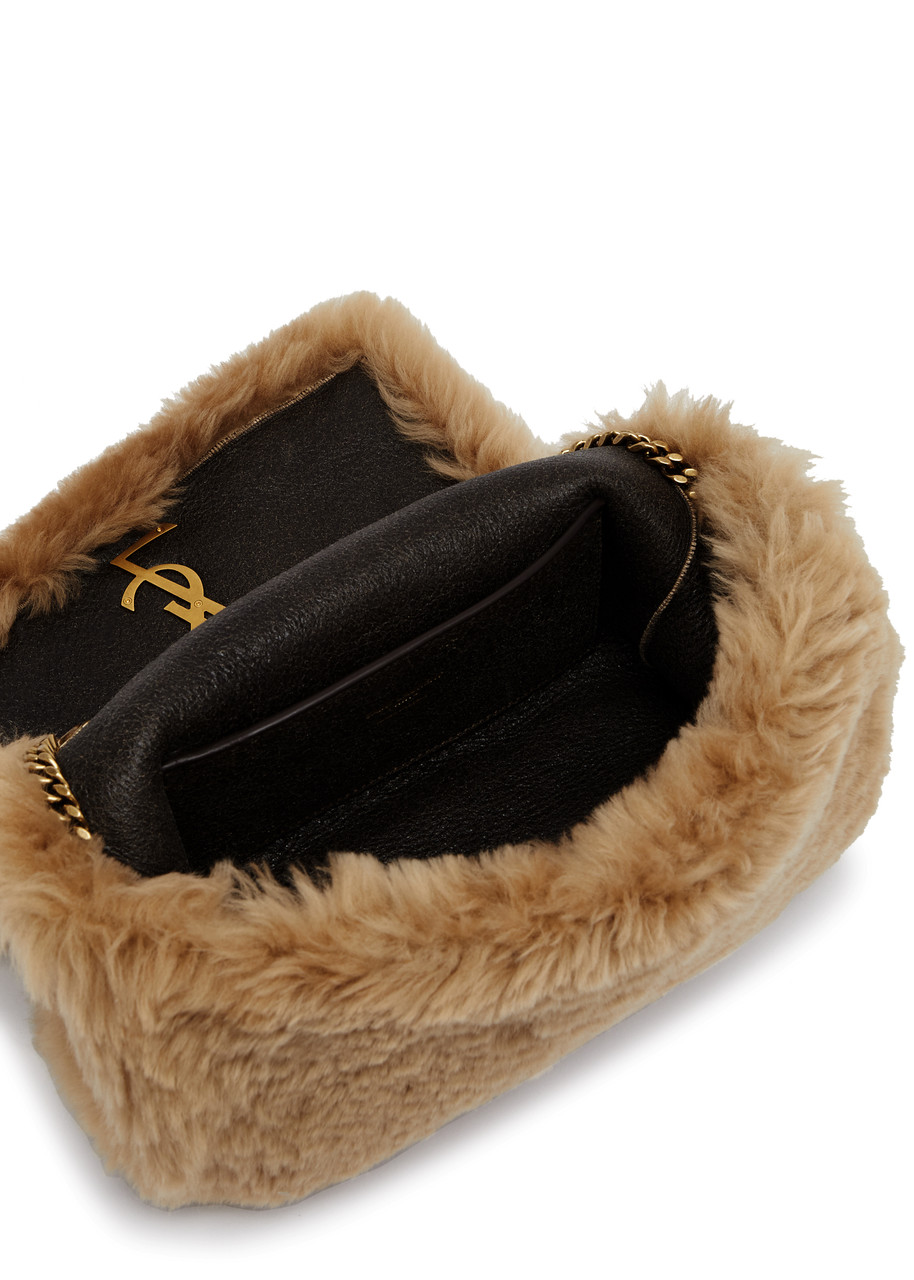 shearling saint laurent bag