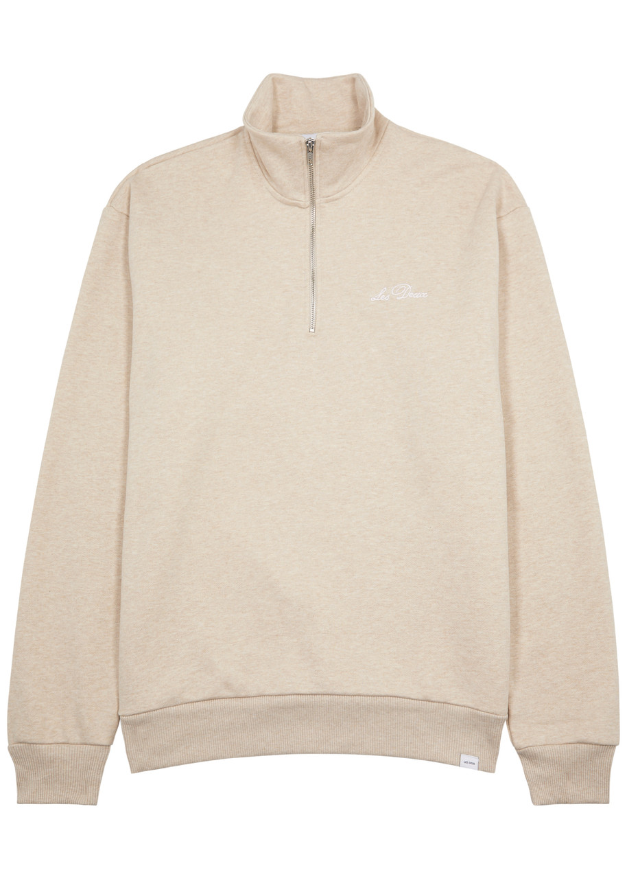 Half-Zip Sweatshirt - LES DEUX, Luxury Designer Fashion