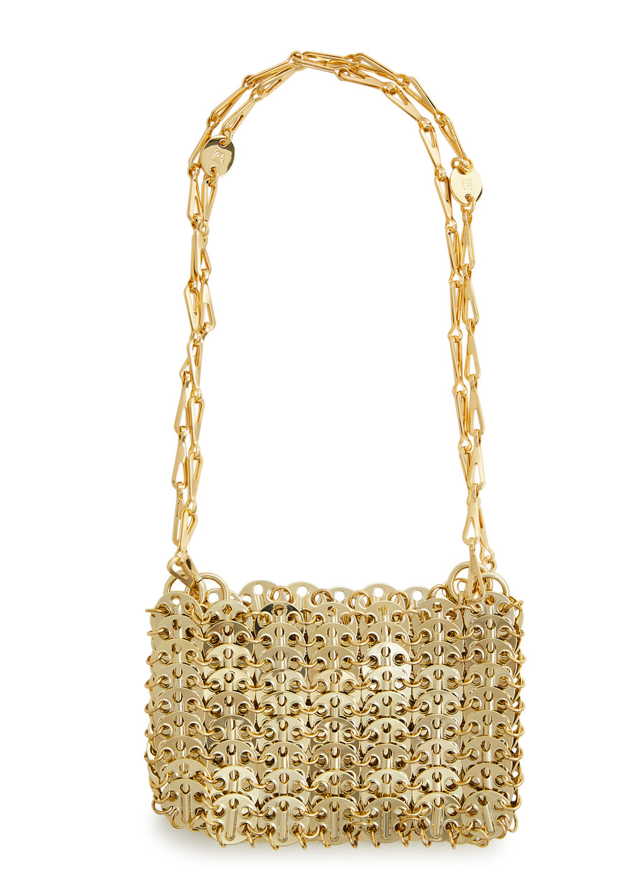RABANNE 1969 Nano disc shoulder bag | Harvey Nichols