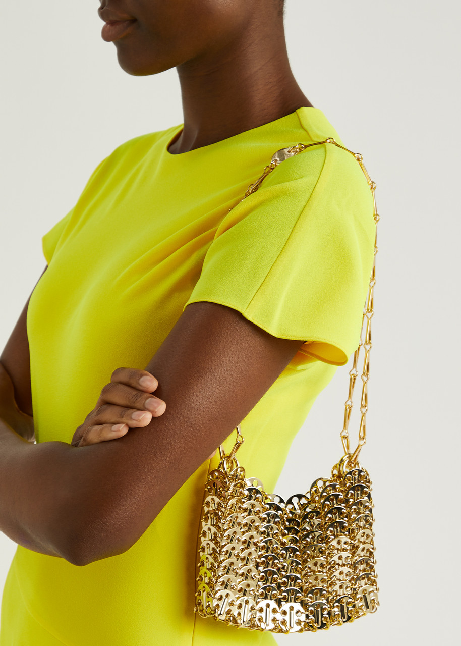バッグ Rabanne 1969 nano gold Iconic gold nano 1969 bag – Rabanne
