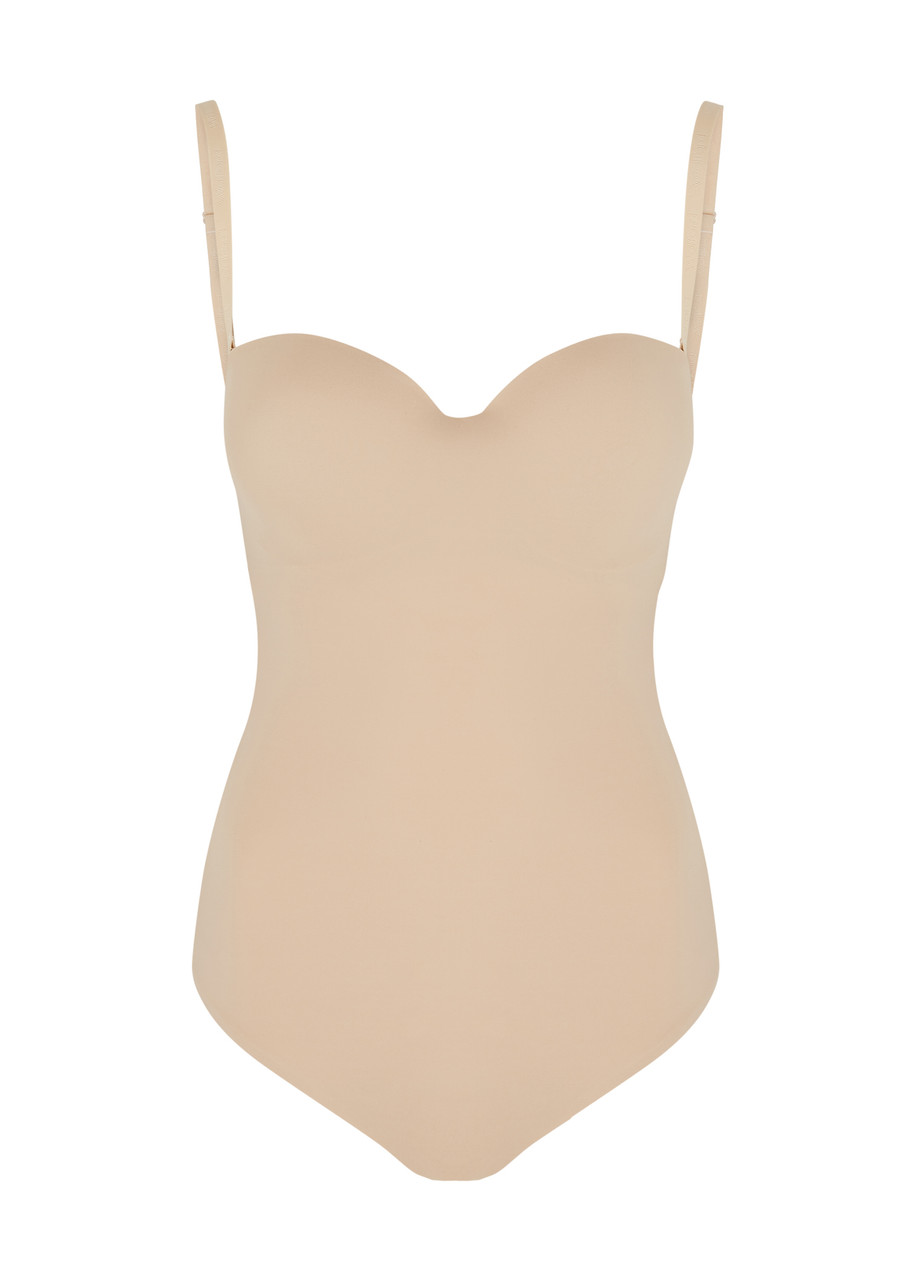 Wolford Mat De Luxe Forming Body Suit in Beige 45829 Size XS (B