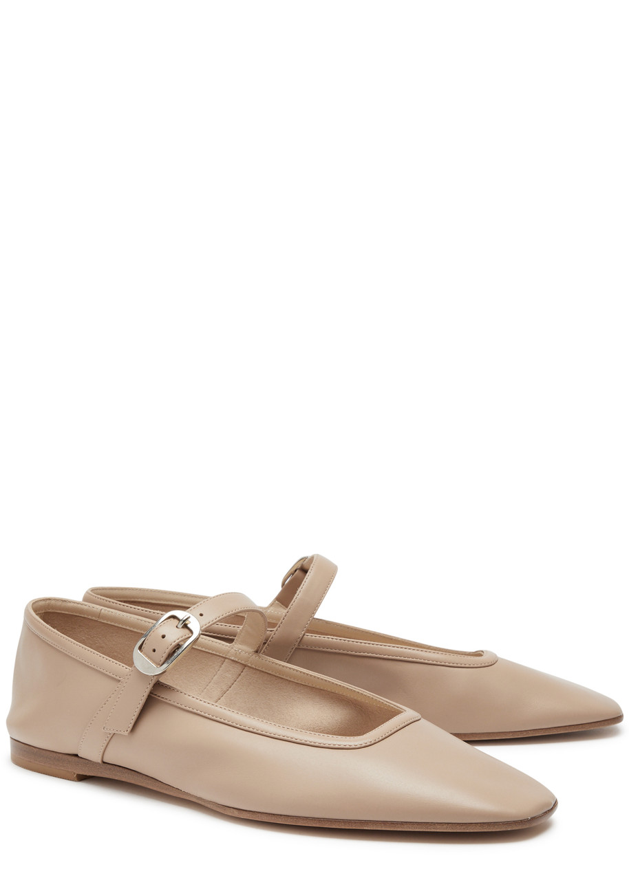 LE MONDE BERYL Lea Mary Jane leather ballet flats | Harvey Nichols