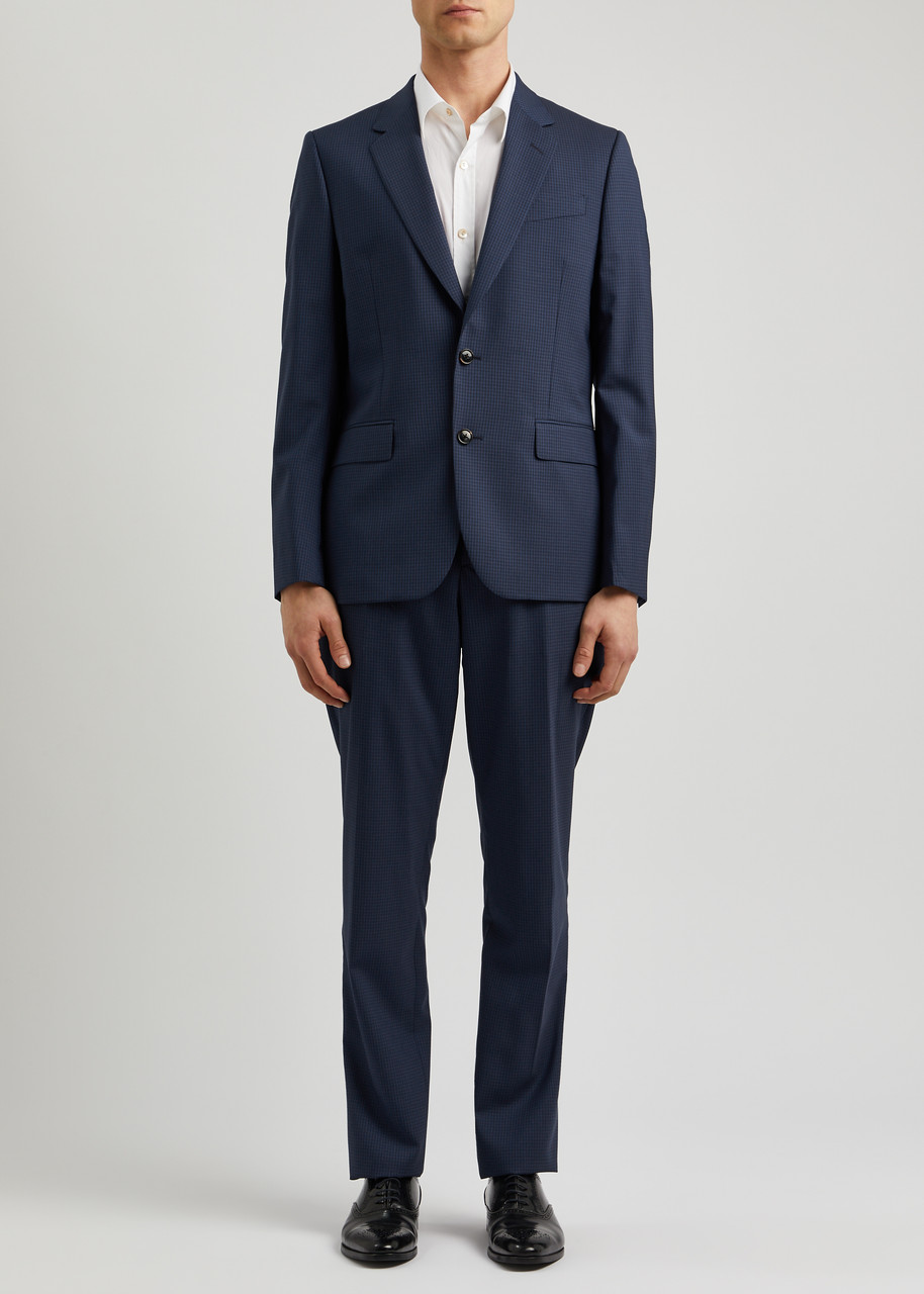 PAUL SMITH Gingham wool suit | Harvey Nichols