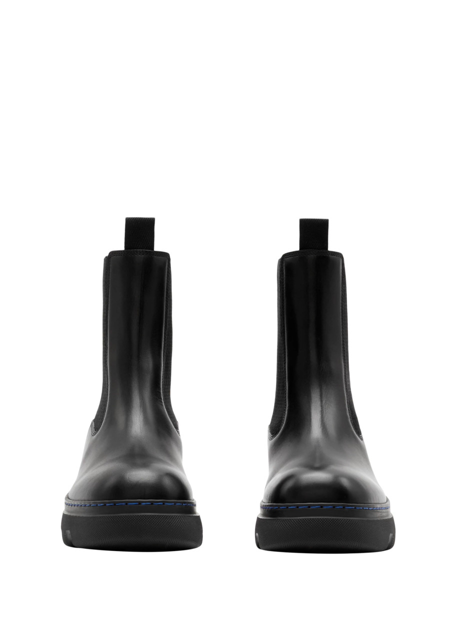 BURBERRY Leather creeper chelsea boots | Harvey Nichols