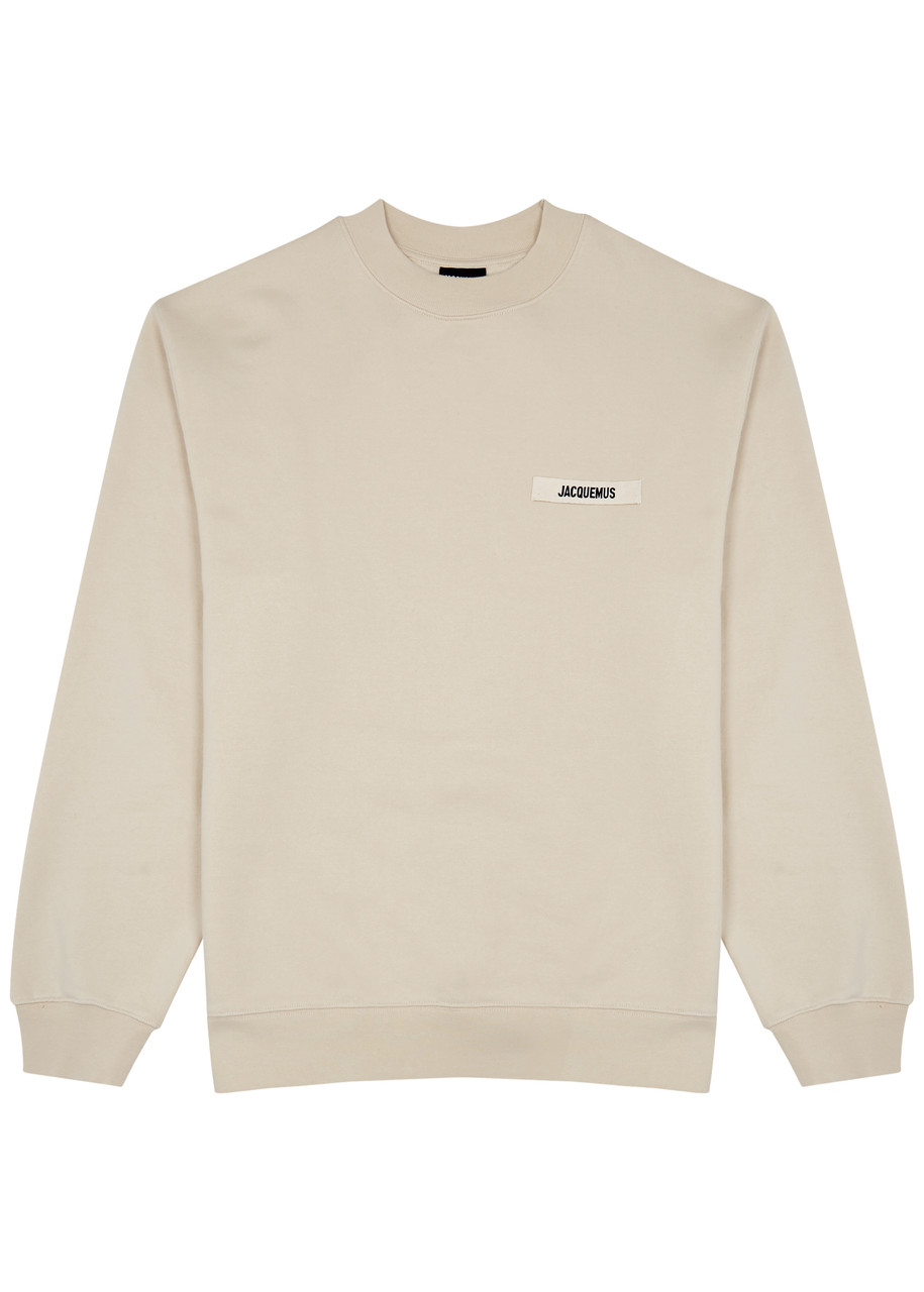 【JACQUEMUS】Le Sweatshirt コットン スウェットシャツ JACQUEMUS Le Sweatshirt Gros Grain cotton sweatshirt