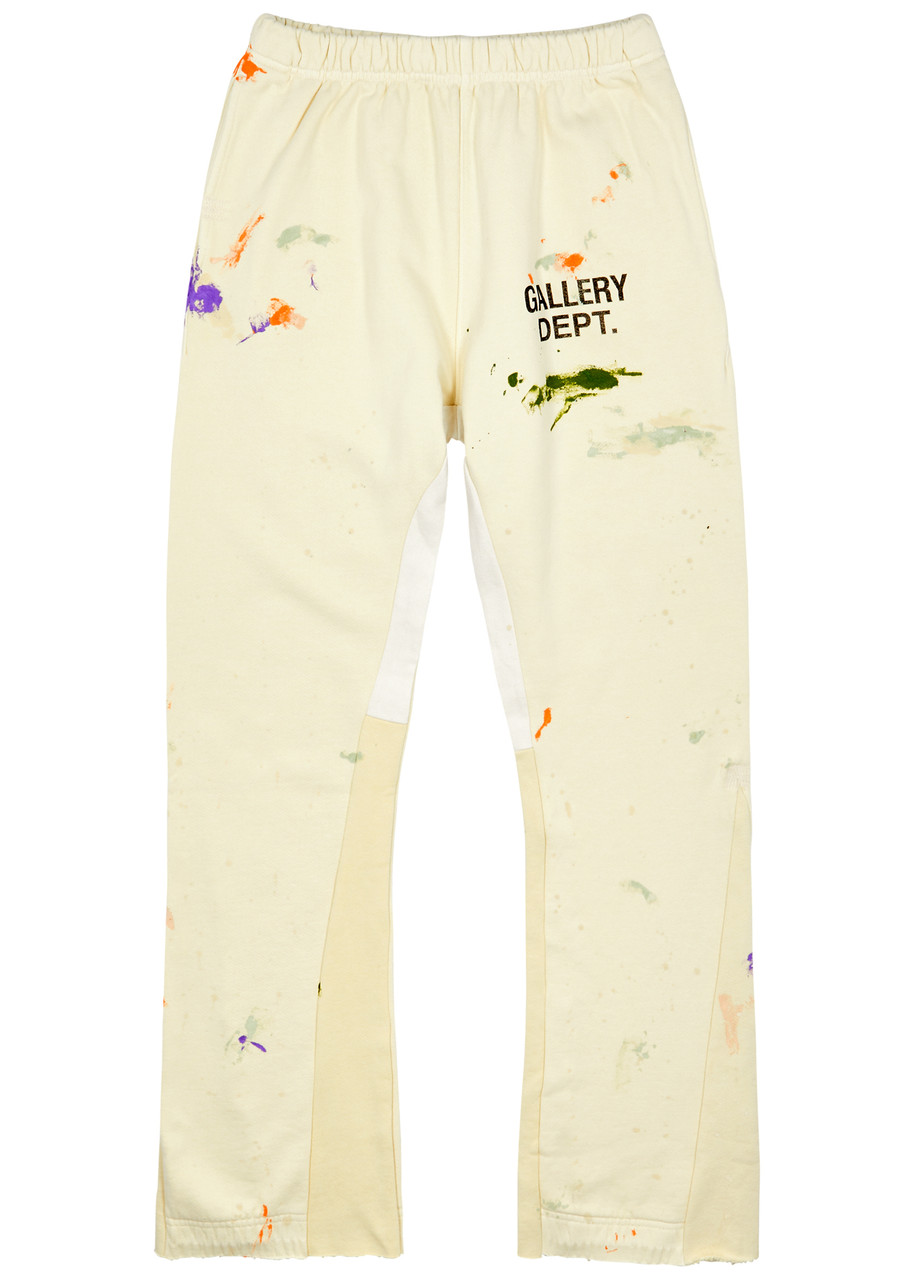 Paint Graphic Cotton Sweatpants