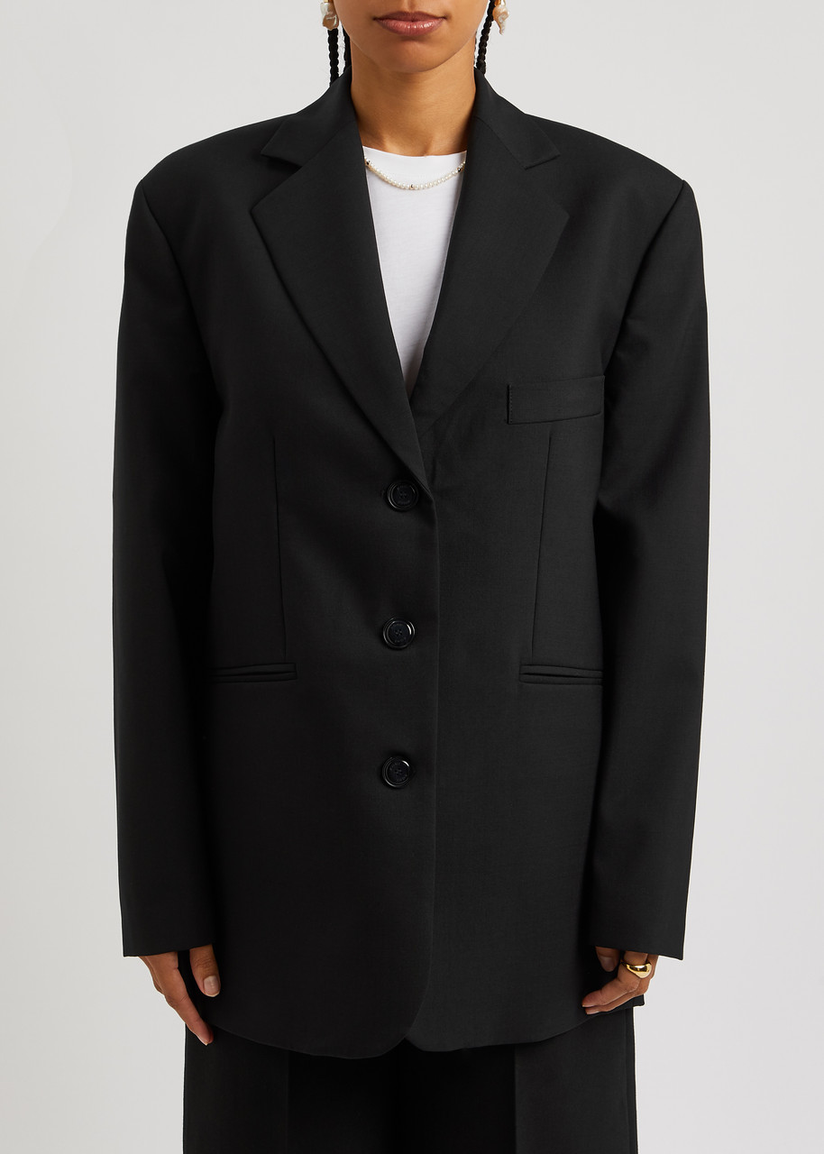 ROHE Oversized wool blazer | Harvey Nichols