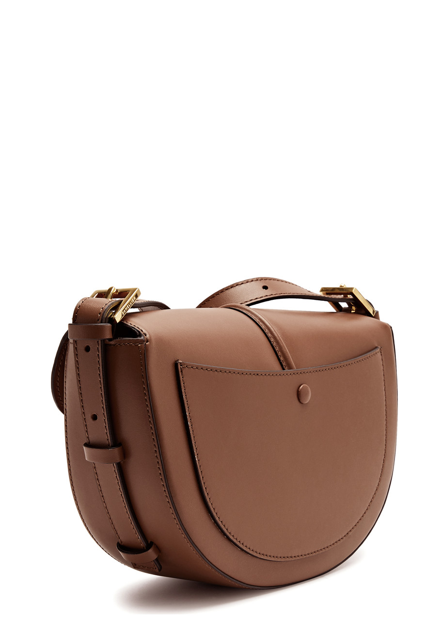 DEMELLIER Tokyo leather saddle bag | Harvey Nichols