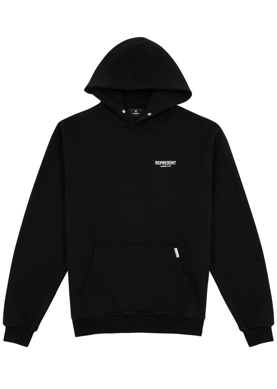 REPRESENT Owners Club hooded cotton sweatshirt | Harvey Nichols REPRESENT Owners Club hooded cotton sweatshirt | Harvey Nichols