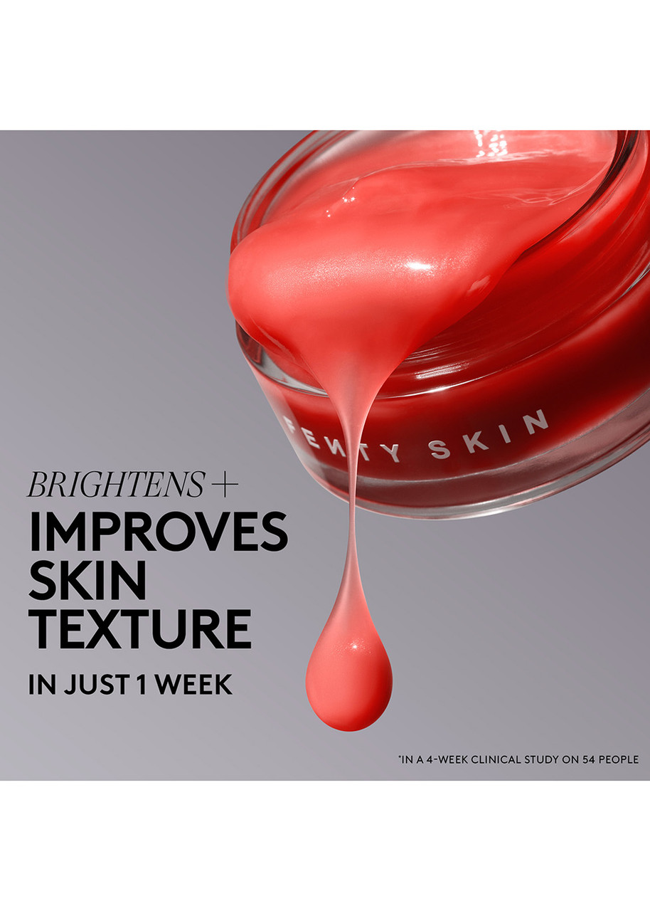 FENTY SKIN Cherry Dub Blah 2 Bright 5 AHA Face Mask Harvey Nichols