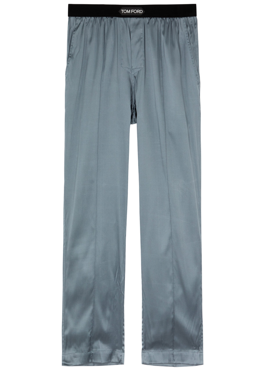 TOM FORD Stretch silk-satin pyjama trousers Harvey Nichols