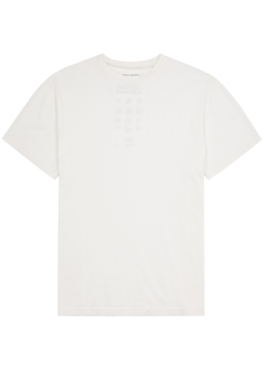 EXTREME CASHMERE N°269 Rik cotton-blend T-shirt | Harvey Nichols