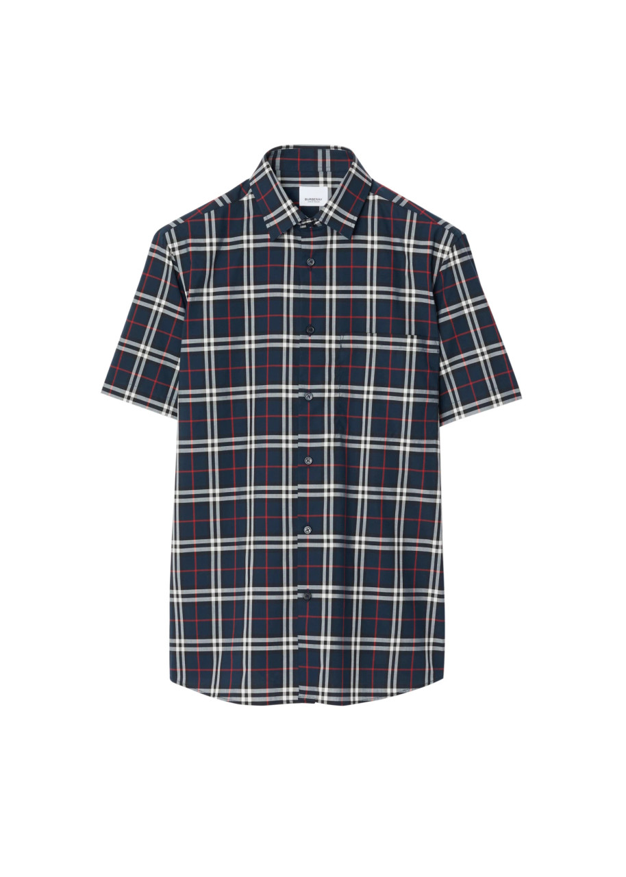 BURBERRY Check cotton shirt Harvey Nichols - Main Image