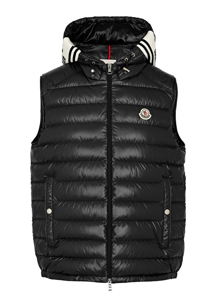 MONCLER Clai quilted shell gilet Harvey Nichols