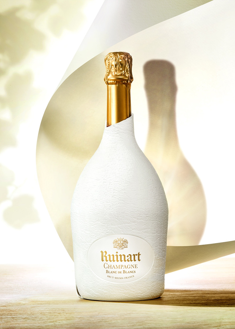 Ruinart Blanc de Blancs Brut 750mL with Elegant Gift Bag