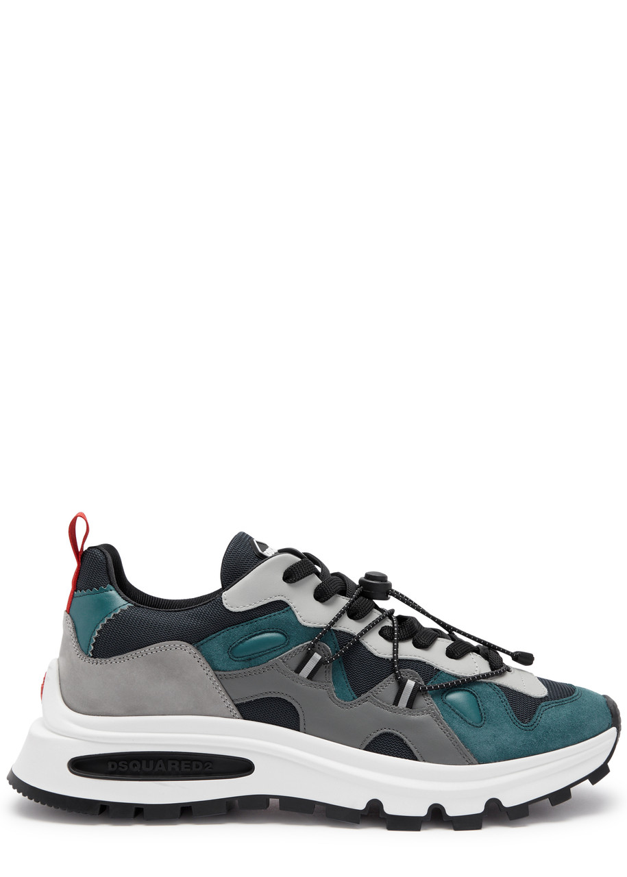 DSQUARED2 Run DS2 panelled mesh sneakers | Harvey Nichols