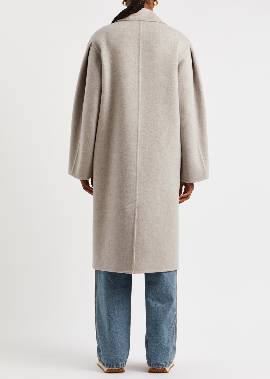 コート LOEWE WOOL AND CASHMERE BLEND COAT LOEWE Wool and cashmere-blend coat | Harvey Nichols