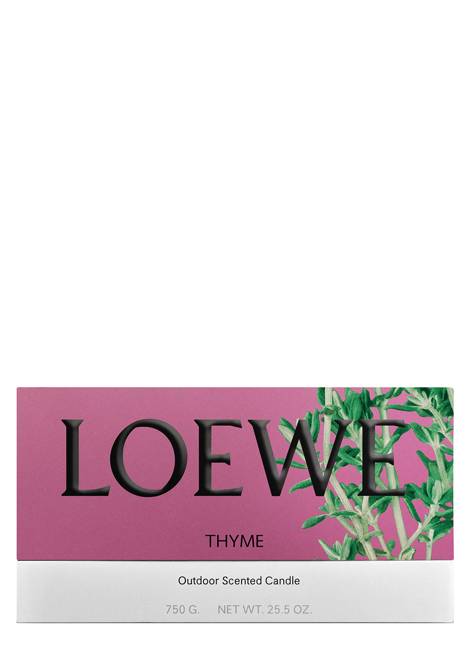 LOEWE Thyme Outdoor Candle 750g | Harvey Nichols