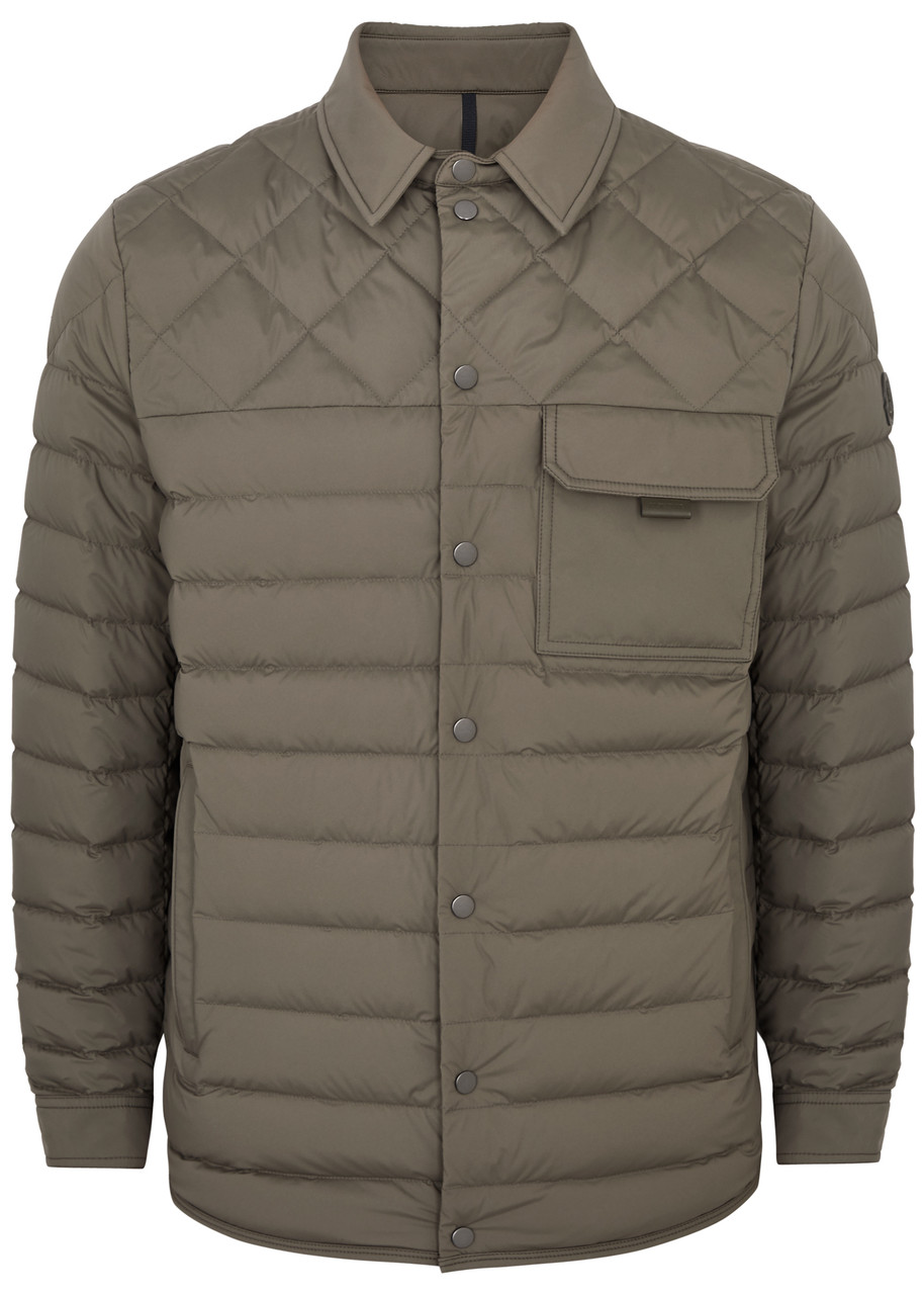 MONCLER Iseran quilted shell jacket | Harvey Nichols