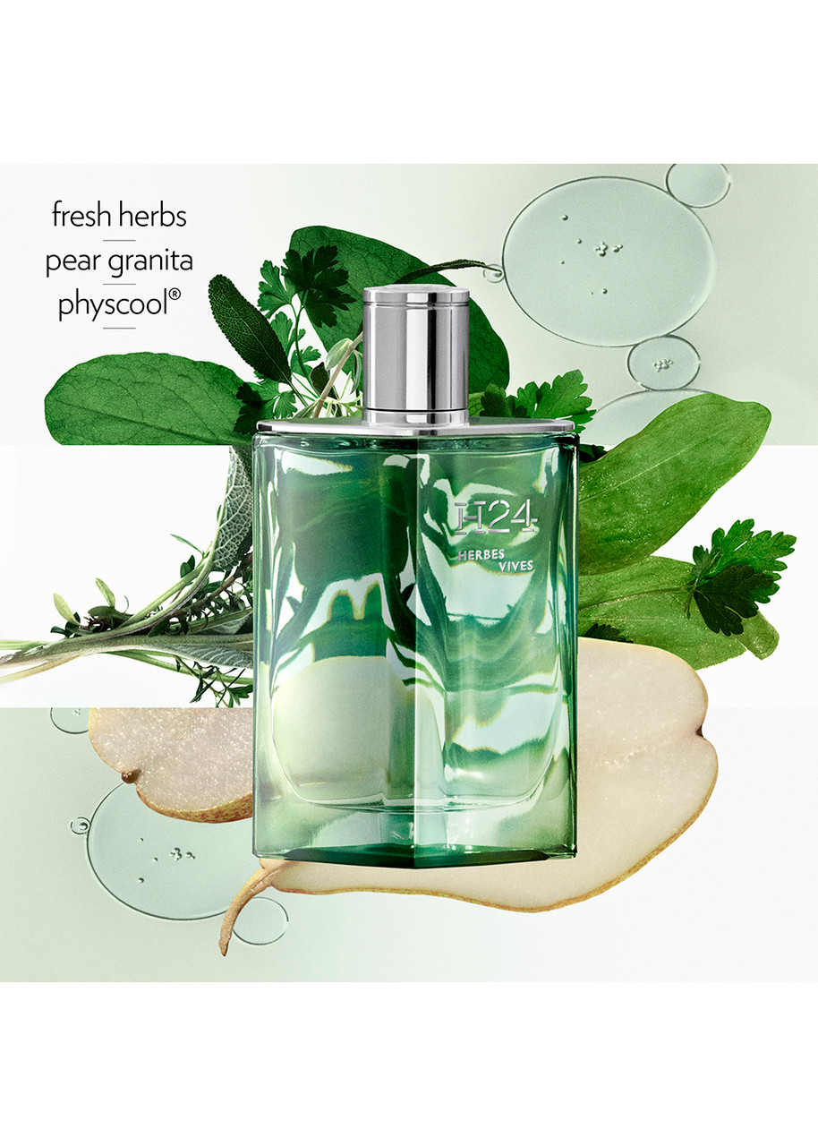 エルメス　H24 HERBED VIVES 銀座店購入 HERMÈS H24 Herbes Vives Eau de Parfum 100 ml | Harvey Nichols