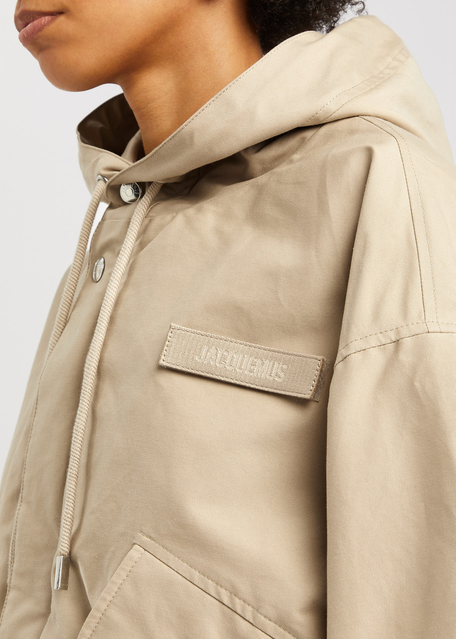 JACQUEMUS La Parka Courte Caraco canvas jacket | Harvey Nichols