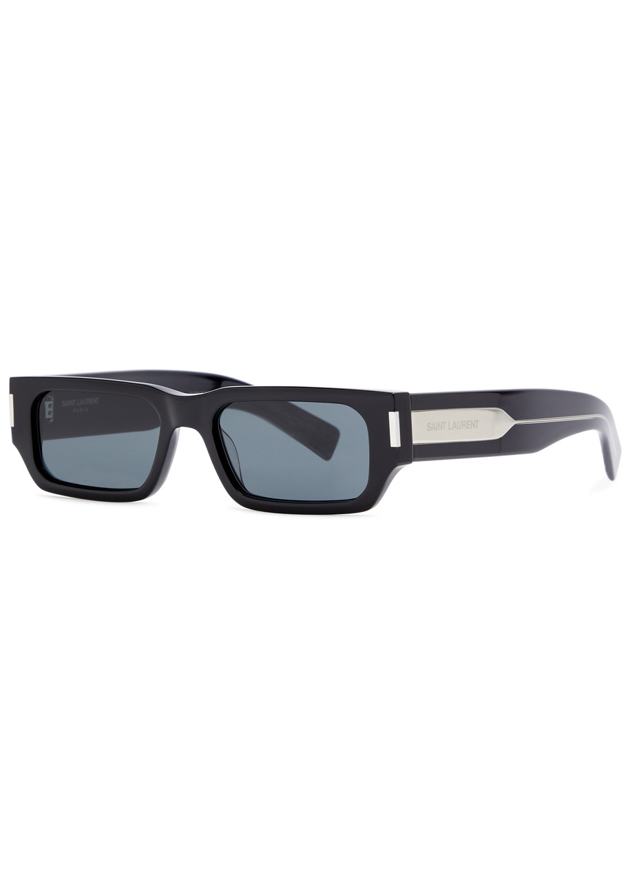 小物 Yves Saint Laurent archive sunglasses SAINT LAURENT Rectangle-frame sunglasses | Harvey Nichols