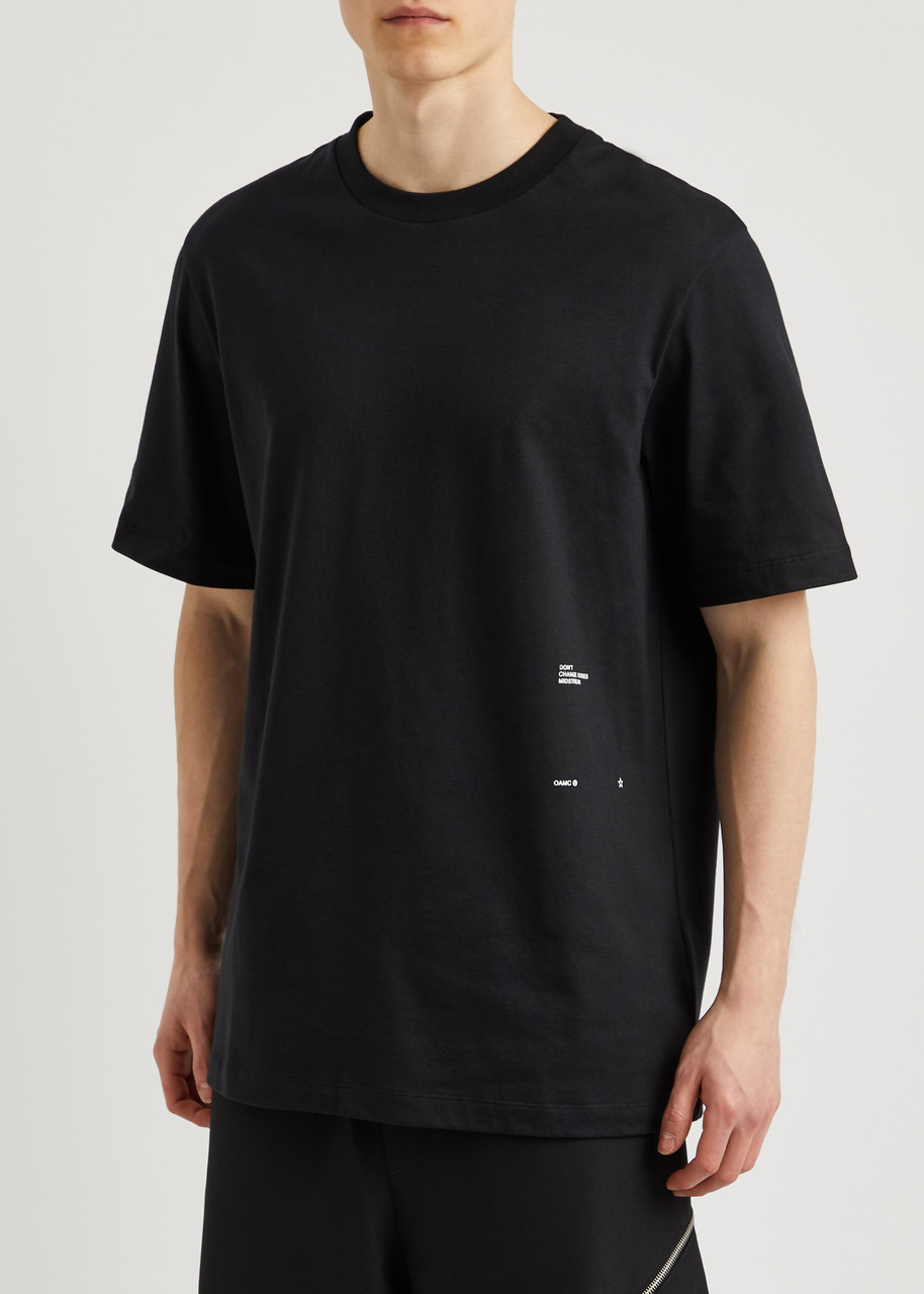 OAMC Stiller printed cotton T-shirt | Harvey Nichols