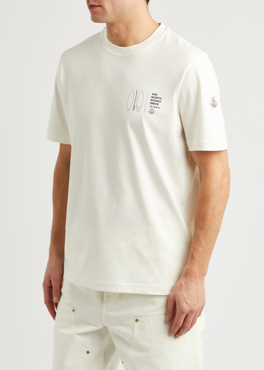 MONCLER Surf logo-print cotton T-shirt | Harvey Nichols