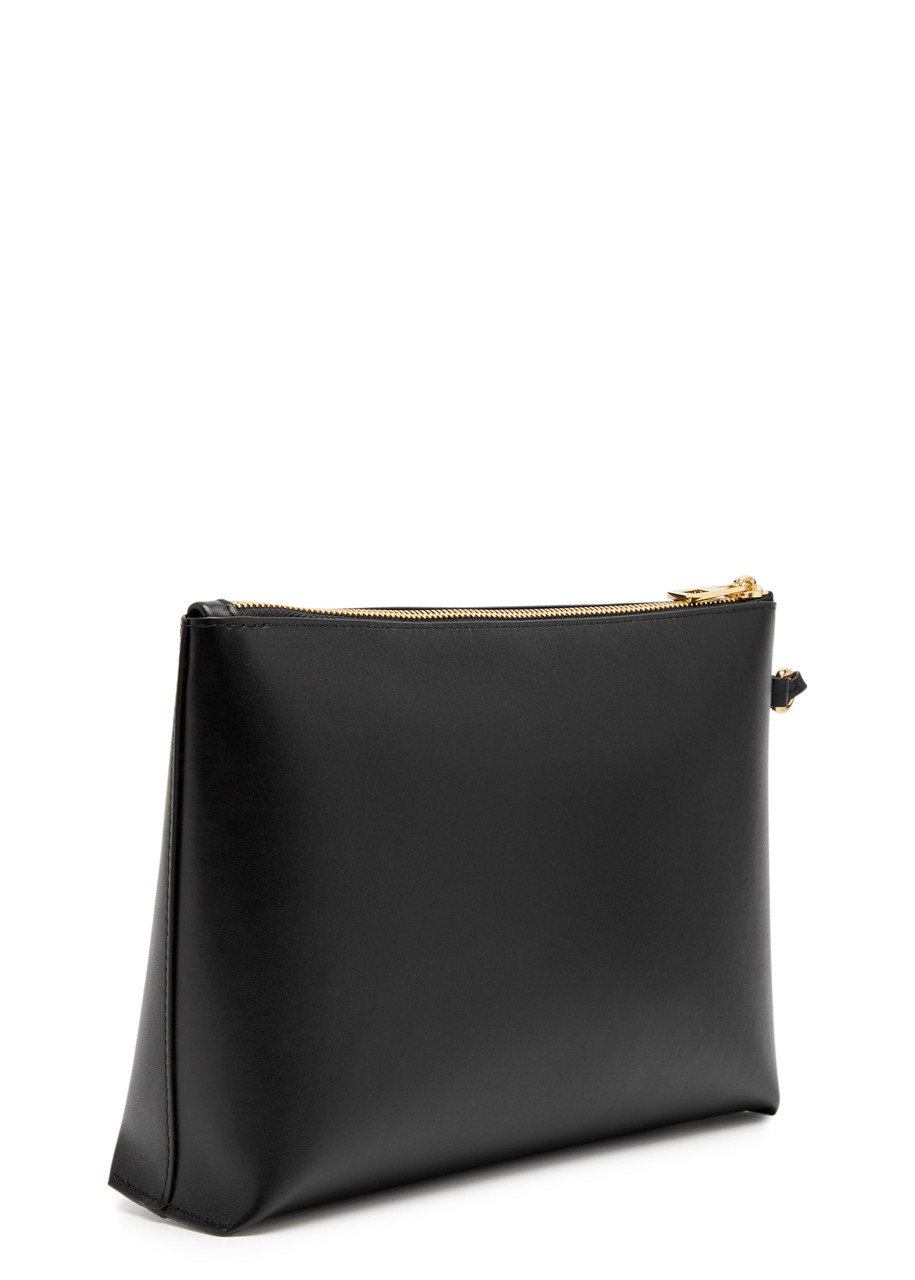LOEWE Logo-print leather pouch | Harvey Nichols