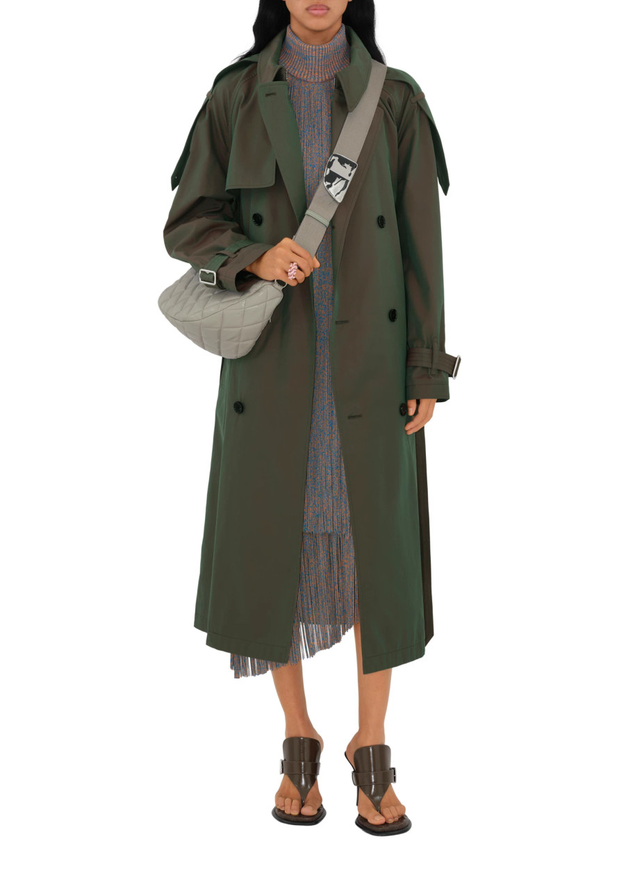 BURBERRY Long cotton trench coat | Harvey Nichols BURBERRY Long cotton trench coat | Harvey Nichols