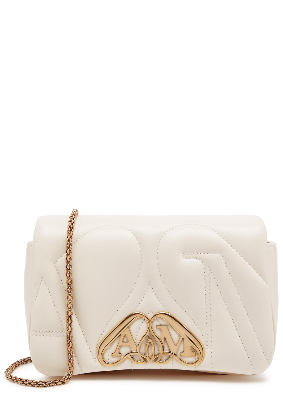 【関税込み】alexander mcqueen 'The mini seal' crossbody bag ALEXANDER MCQUEEN The Seal mini leather cross-body bag