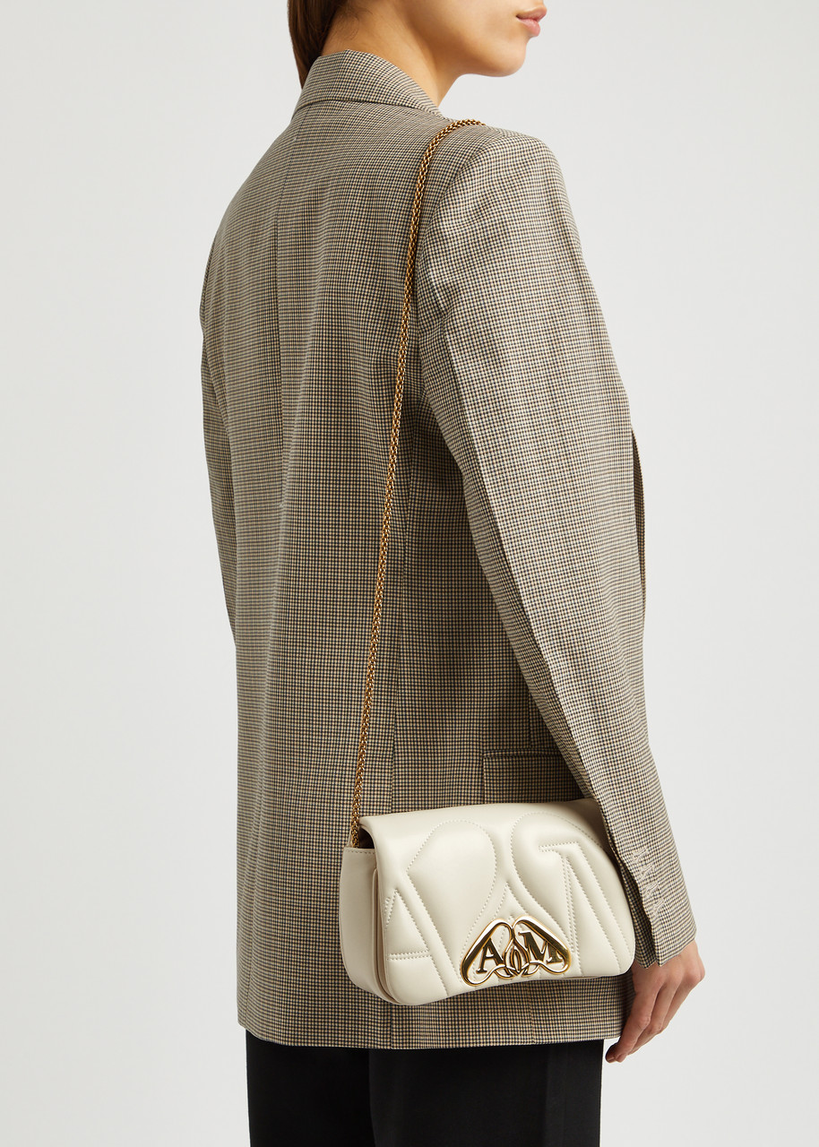 【関税込み】alexander mcqueen 'The mini seal' crossbody bag ALEXANDER MCQUEEN The Seal mini leather cross-body bag