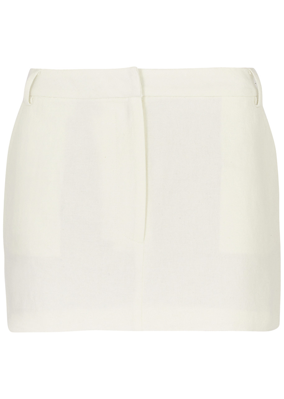 AEXAE Cotton-blend mini skirt | Harvey Nichols