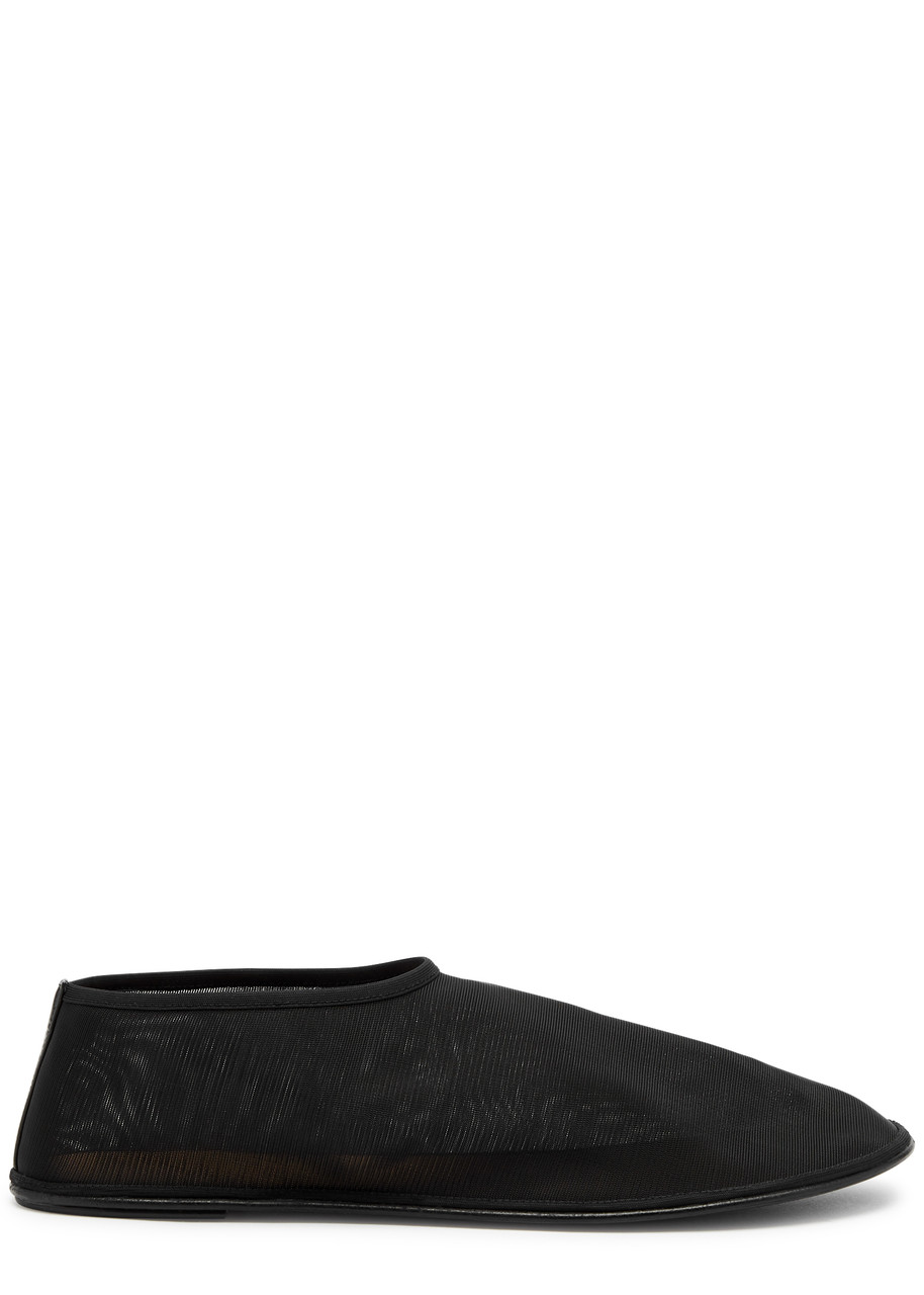 THE ROW Sock mesh ballet flats | Harvey Nichols