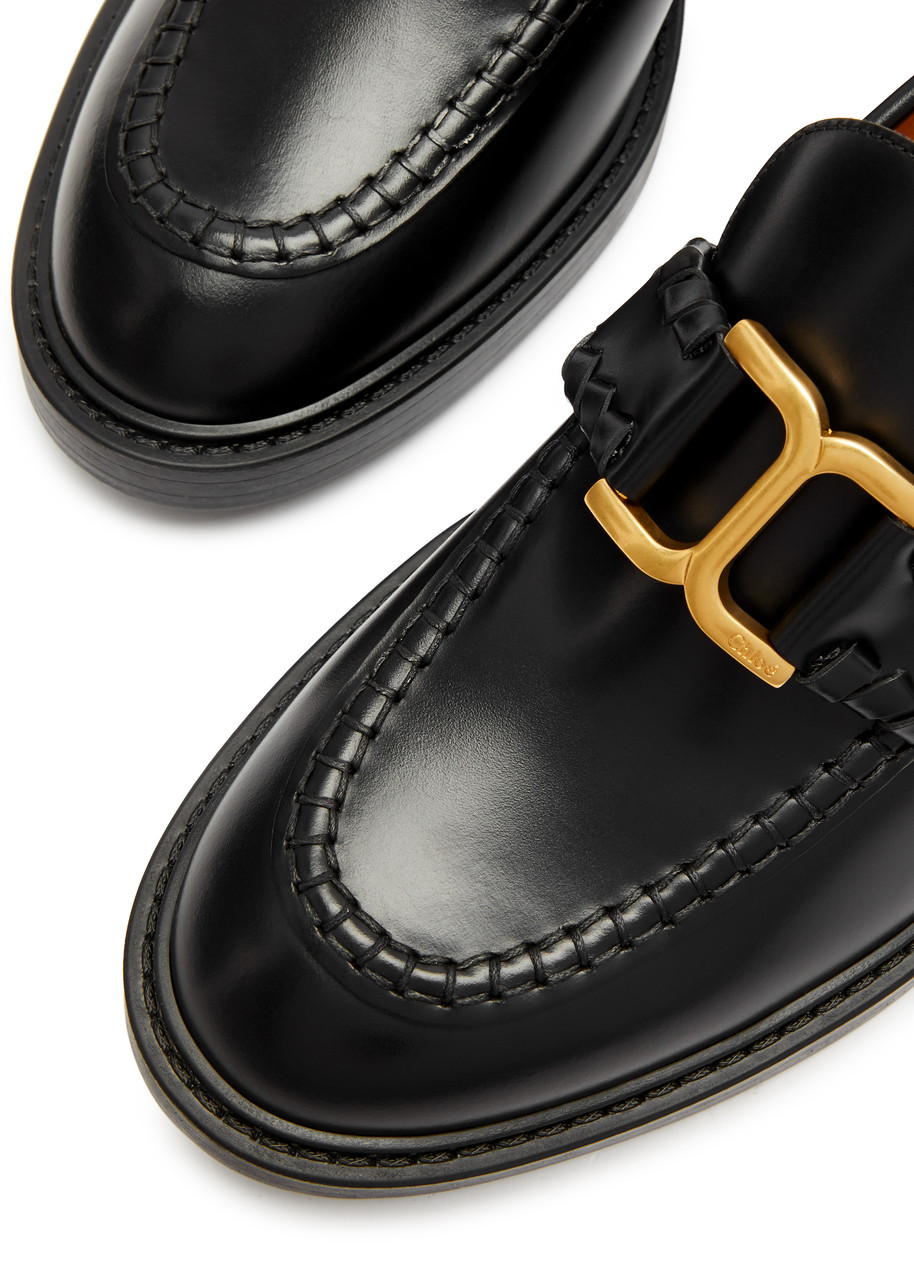 CHLOE Marcie 65 leather loafers | Harvey Nichols