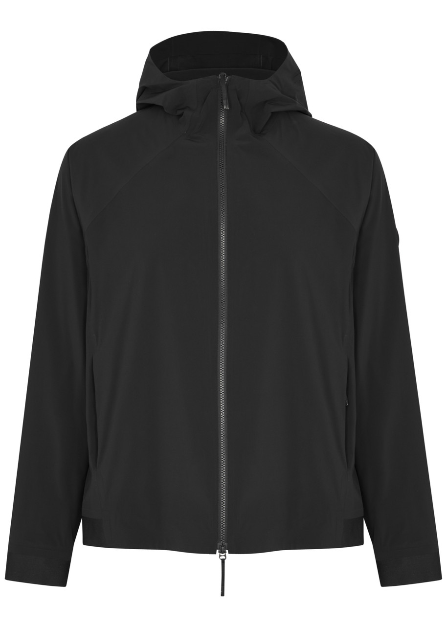 MONCLER Kurz hooded stretch-nylon jacket | Harvey Nichols