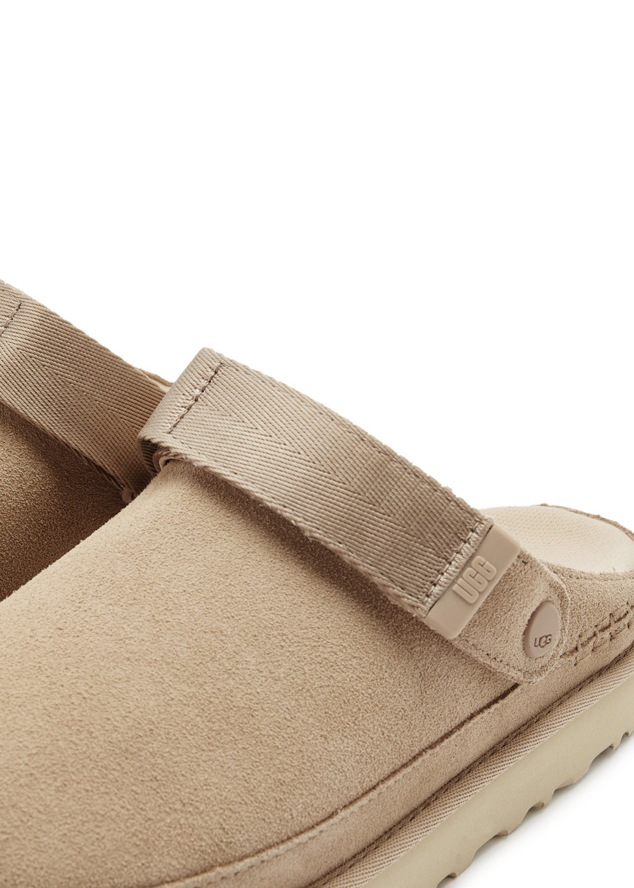 UGG Goldenstar Clog suede sliders | Harvey Nichols