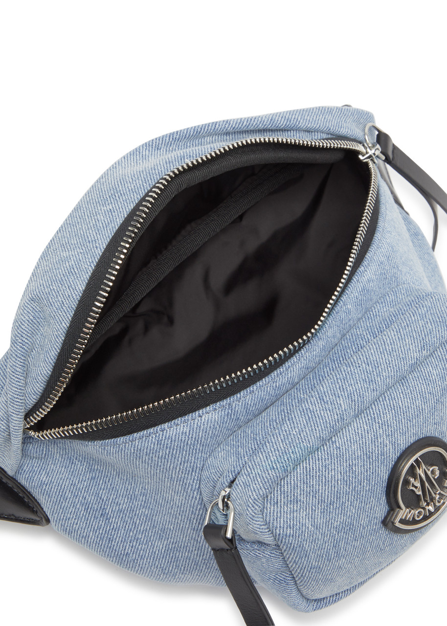 MONCLER Felicie denim belt bag | Harvey Nichols