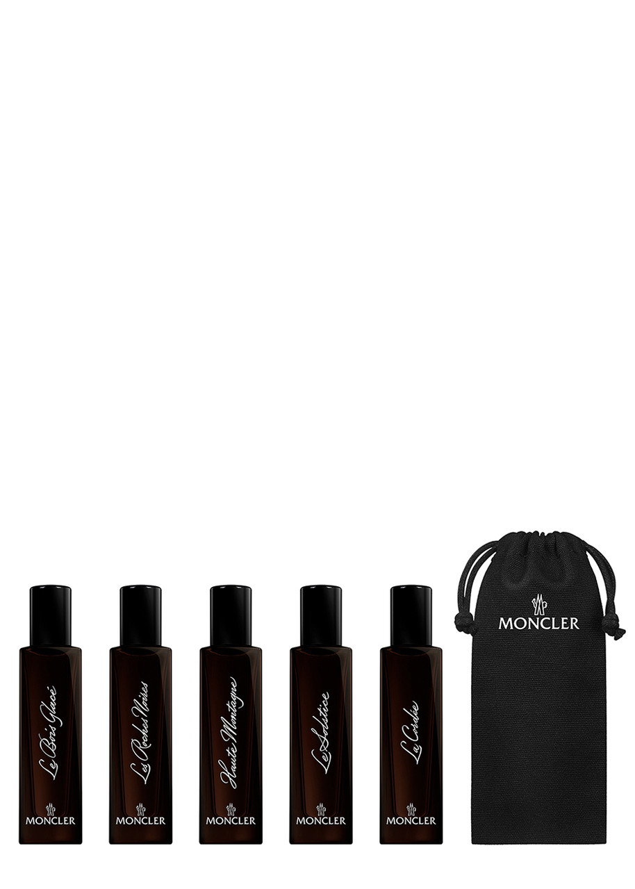 MONCLER Les Sommets Eau de Parfum Set 5 x 15ml | Harvey Nichols