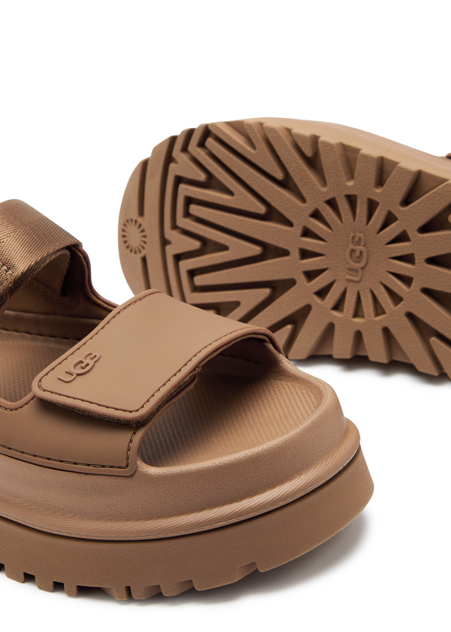 UGG　Golden　GLOW　brown　USA6 UGG Golden Glow rubber sandals | Harvey Nichols