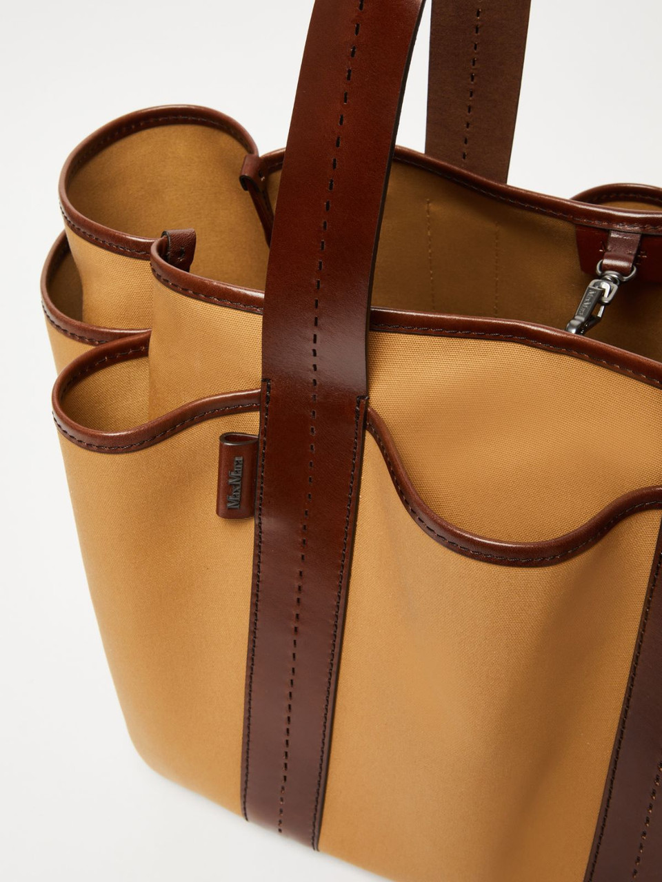 MAX MARA Maxmara accessori sfilata - canvas and leather