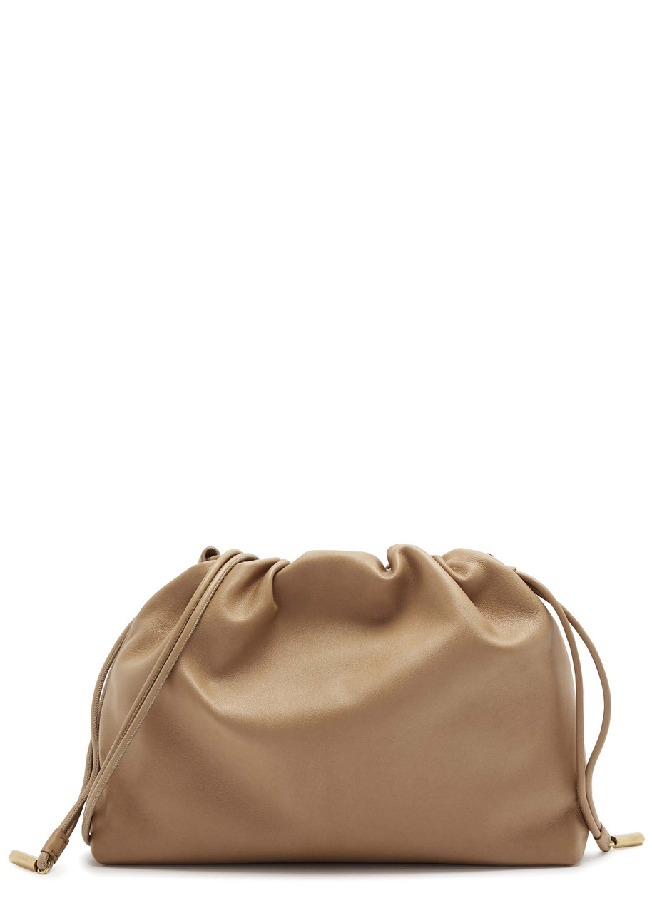 上質 ★ THE ROW ザ ロウ Angy cream leather bag ベージュ TR24545B-The-Row-Angy-cream-